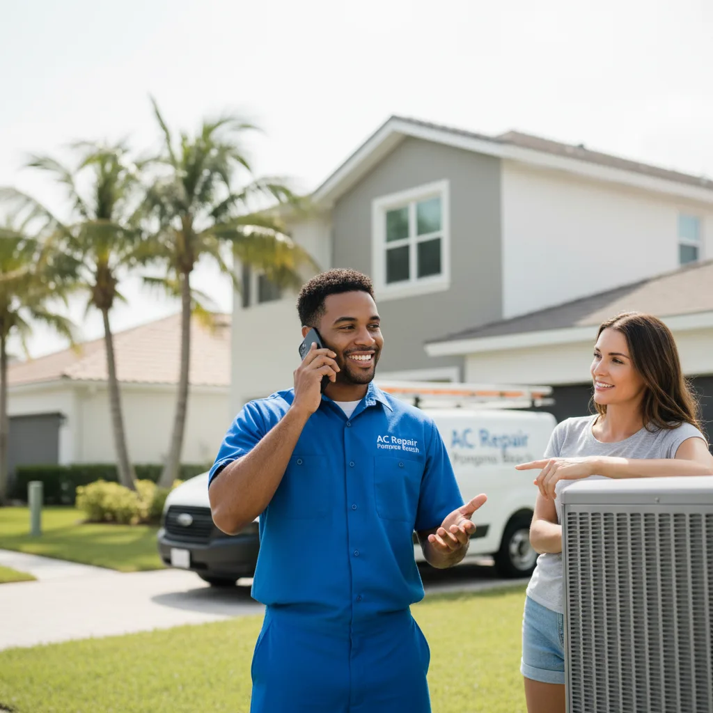 AC Repair Pompano Beach customer support in West Yarmouth
